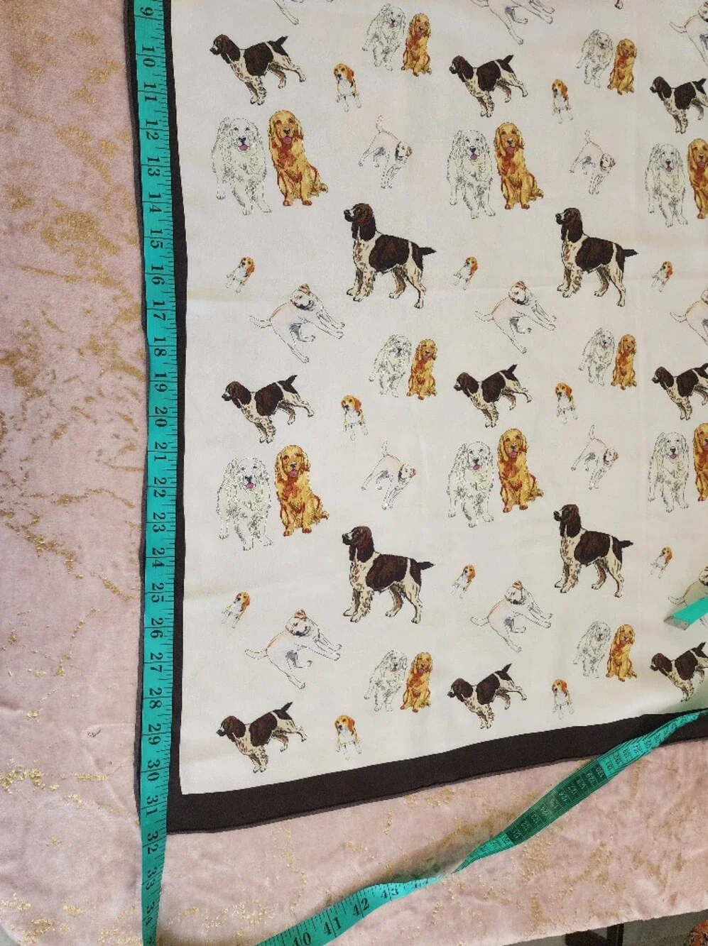 DUBARRY | Dog Print Silk Scarf